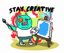 Stay Creative Painting GIF - Stay Creative Painting GIFs