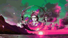 Jai Sh Krishna Sphere GIF - Jai Sh Krishna Sphere Sunset GIFs