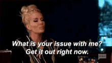 Erika Jayne Real Housewifes GIF - Erika Jayne Real Housewifes What Is Your Issue With Me GIFs