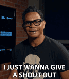 I Just Wanna Give A Shout Out Eric Davis GIF - I Just Wanna Give A Shout Out Eric Davis Estv Esports Celebrity Challenge GIFs