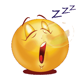 Sleepy Emoji Sticker - Sleepy Emoji Tired Stickers