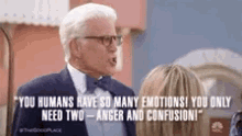Good Place Emotions GIF - Good Place Emotions Anger GIFs