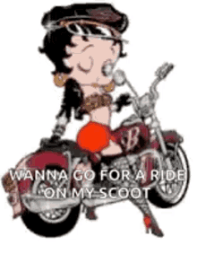 Betty Boop Sparkle GIF - Betty Boop Sparkle Harley Davidson GIFs