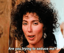 Trying To Seduce Me - Cher GIF - Cher Trying To Seduce Me Seduction GIFs