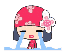 girl crying sad depressed ocean of tears