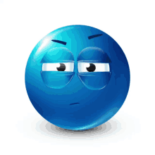 Wow Shocked GIF - Wow Shocked Blue Emoji GIFs