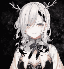 emo fauna dark fauna goth fauna ceres fauna hololive