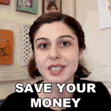 Save Your Money Scherezade Shroff GIF - Save Your Money Scherezade Shroff Dont Spend Your Money GIFs
