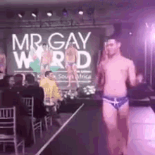 Mr Gay World Contestant GIF - Mr Gay World Contestant Modelling GIFs