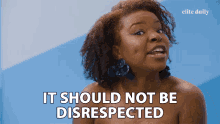 It Should Not Be Disrespected Leave It Alone GIF - It Should Not Be Disrespected Respect Leave It Alone GIFs