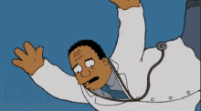 The Perks Of Beeing Dr. Hibbert GIF - Simpsons Dr Hibbert Free Fall GIFs