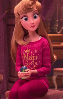 Yes Nap Queen GIF - Yes Nap Queen Sleeping Beauty GIFs