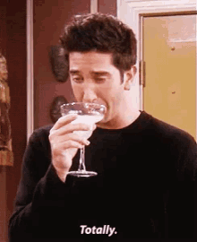 Totally But Not At All GIF - Ross Friends Totally GIFs
