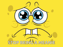 Sad Face Spongebob GIF - Sad Face Spongebob Meanie GIFs