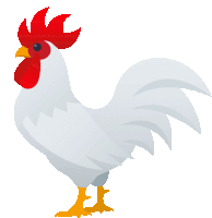 Rooster Nature Sticker - Rooster Nature Joypixels Stickers