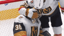 vegas golden knights logan thompson there there its okay golden knights vegas golden knights logan thompson there there its okay golden knights