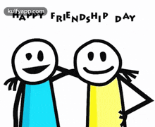 happy friendship day   sticky figures happy friendship day sticky figures happy friendshipday friendship day
