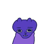 mekamee purple cat purple cat weird