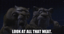 Ice Age Zeke GIF - Ice Age Zeke Look At All That Meat GIFs