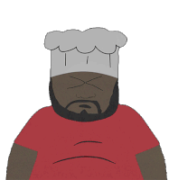Wait A Minute Chef Sticker - Wait A Minute Chef South Park Stickers