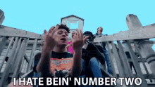 Number Two I Hate Being Number Two GIF - Number Two I Hate Being Number Two Two GIFs