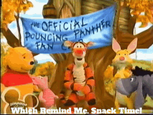 The Book Of Pooh Tigger GIF - The Book Of Pooh Tigger Which Reminds Me Snack Time GIFs