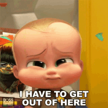 I Have To Get Out Of Here Ted Templeton Jr GIF - I Have To Get Out Of Here Ted Templeton Jr The Boss Baby Family Business GIFs