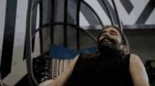 Slouch Sink Into Chair GIF - Slouch Sink Into Chair Ugh GIFs