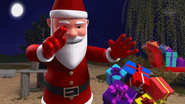 Regalos Navidad GIF - Regalos Navidad Santa Claus - Discover amp Share GIFs