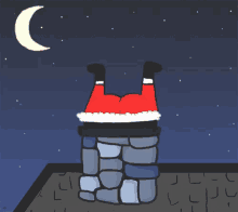 Chimney Santa GIF - Chimney Santa GIFs
