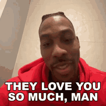 They Love You So Much Man Dwight Howard GIF - They Love You So Much Man Dwight Howard Cameo GIFs