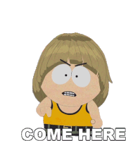 Come Here Billy Thompson Sticker - Come Here Billy Thompson South Park Stickers