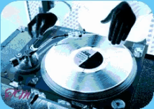 dj scratching turntable music spinning dj scratching turntable music spinning