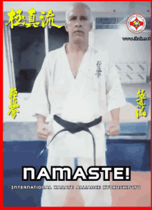 Ikak Namaste GIF - Ikak Namaste Kyokushinryu GIFs