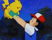 see ya good bye pikachu ash pokemon