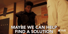 Maybe We Can Help Find A Solution Team Work GIF - Maybe We Can Help Find A Solution Team Work Work Together GIFs