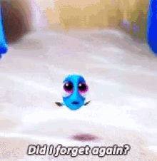 Forgot Did I Forget Again GIF - Forgot Did I Forget Again Nemo GIFs