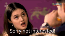 Sorry Not Interested Jak And Hope GIF - Sorry Not Interested Jak And Hope Kira And Grae GIFs