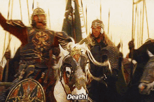 Death Theoden King GIF - Death Theoden King War GIFs