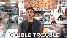 Double Trouble Two Times GIF - Double Trouble Two Times Both Of Us GIFs