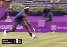 frances tiafoe ouch tennis oops slipped