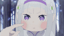 Qxwaii Emilia GIF - Qxwaii Emilia Rezero GIFs