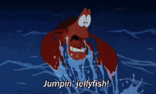 Jumping Jellyfish GIF - Jumping Jellyfish Surprised GIFs