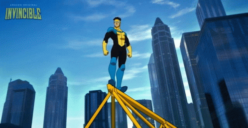 Superhero Mark Grayson GIF - Superhero Mark Grayson Pose GIFs