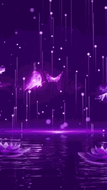 Purple Aesthetic GIF - Purple Aesthetic Butterflies - Discover &amp; Share GIFs