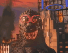 Godzilla Wacky GIF - Godzilla Wacky Smile GIFs
