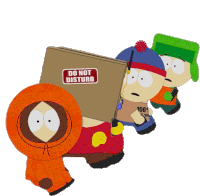 Shocked South Park Sticker - Shocked South Park Stunned Stickers