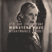 Buffy Nightmares GIF - Buffy Nightmares Monster GIFs
