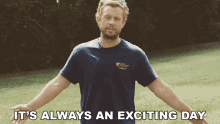 Its Always An Exciting Day Brandon Lay GIF - Its Always An Exciting Day Brandon Lay Its Always Be A Great Day GIFs