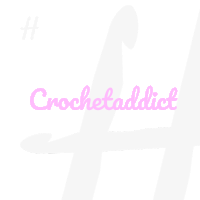 Crochet Addict Haakverslaafd Sticker - Crochet Addict Haakverslaafd Haken Stickers
